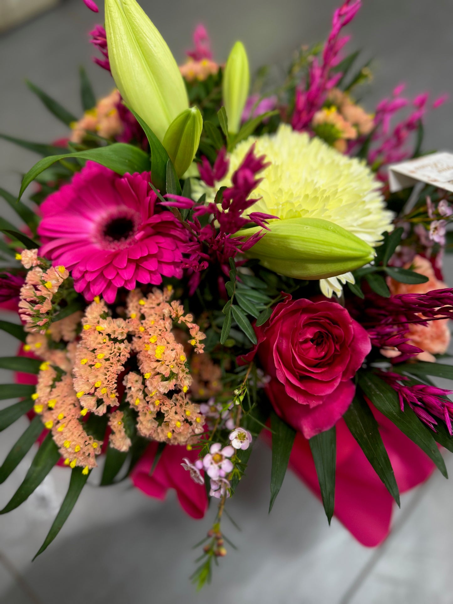 Bouquet Plaisir en bulle d'eau