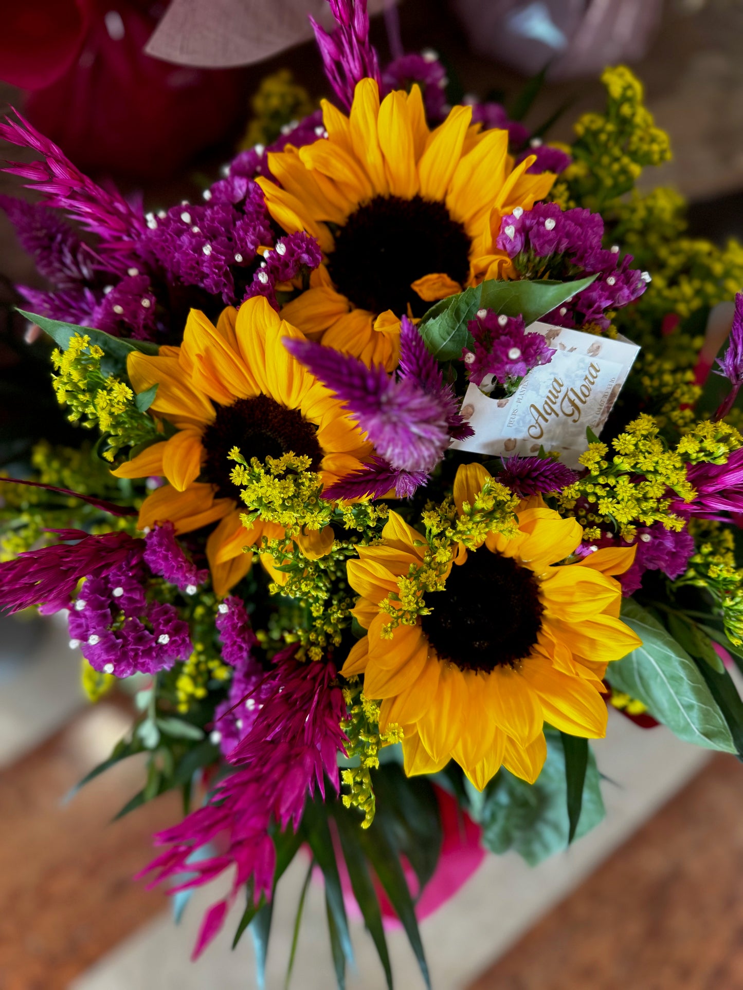 Bouquet Plaisir en bulle d'eau